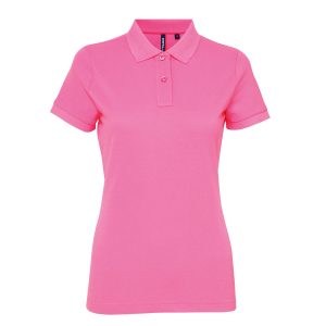 Another great option from our polo t-shirt range with this ladies polycotton blend polo! These ladies classic fit polo can be customised with embroidery or print making these an ideal option for your company workwear, uniform or club gear! These ladies branded cool, dry and stylish polo t-shirts are available in a range of sizes and super stand out colours!
