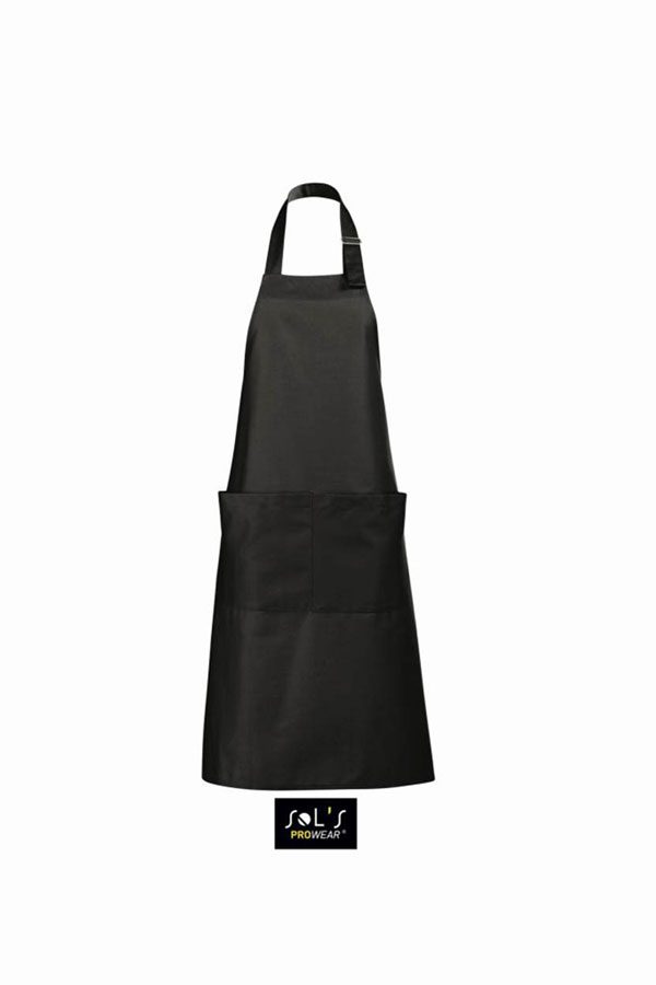 personalised bib aprons in 15 colours with your logo