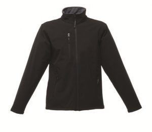 This Regatta Void Mens Softshell jacket is available in black or grey. You choose the colour and we will custom embroider your brand name or company logo. These branded waterproof and breathable softshell jackets are a must for inclusion in your corporate workwear and company uniform collection.