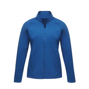These ladies Regatta Uproar Softshell Jacket are lightweight and quick drying, a great option for your corporate workwear or branded company uniform collection.  A Shaped fit that any lady will feel comfortable wearing. These jackets are fleece lined, shower proof and wind resistant making this jacket ideal for work or leisure.  We offer a full branding service with onsite embroidery, get a quote today for your brand name or company logo on these jackets.