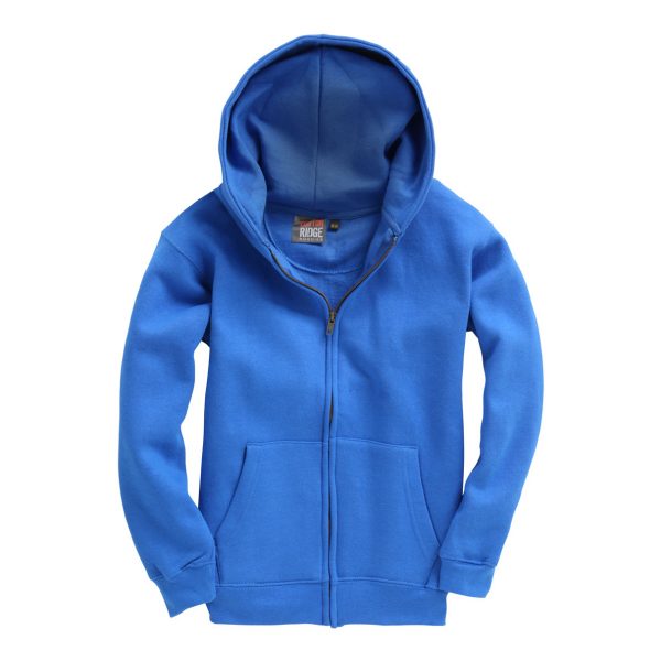 This premium Kids zipped hoodie from Cotton Ridge comes in a great range of sizes and stand out colours to suit your requirements! You choose the colour and we will custom embroider your company, club logo or  brand name! These branded Kids premium zipped hoodies with heavyweight soft feel fabric are an essential addition to your company or club collection!