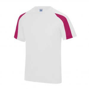 These contrast tees are an ideal option for teamwear custom clothing. These performance contrast T-Shirts are available in a range of sizes and contrast colours to meet your specific requirements! These printed t-shirts are a super addition to your business or club gear to showcase your brand or logo!