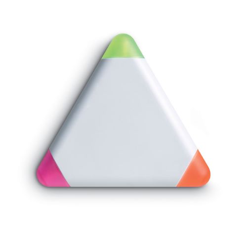 Triangular Highlighter printed with your brand name or corporate logo